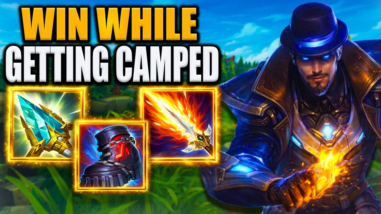 GETTING CAMPED. STILL WIN WITH TWISTED FATE!