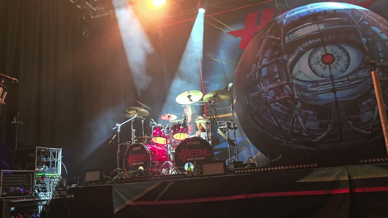 H.E.A.T Drum Solo Don Crash 🥁👑 @ Kofmehl Solothurn 🇨🇭🏚 Oct 9 2025