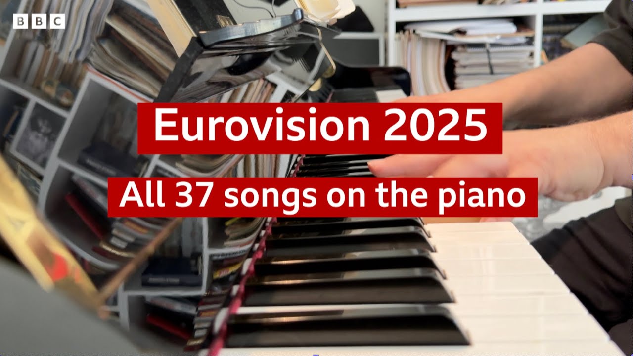 Eurovision 2025 piano medley