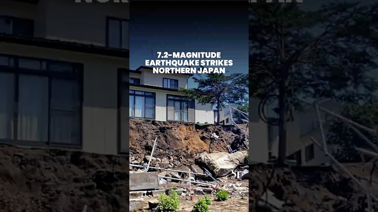 7.2-magnitude earthquake hits northern Japan