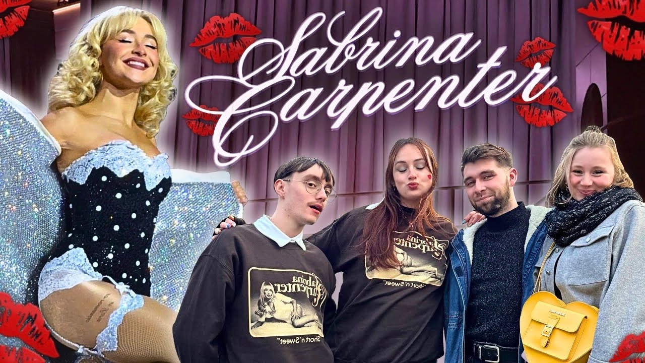 j'ai vu SABRINA CARPENTER!!!💋 short n' sweet tour 2025🩵
