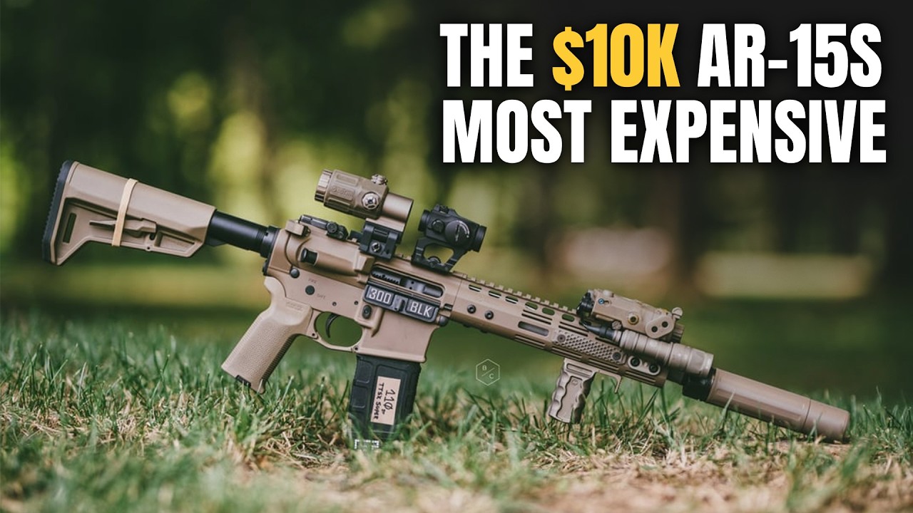 Почему эти винтовки AR-15 стоят более 5000 долларов (10 главных причин) #проблемысоспуском #винто...