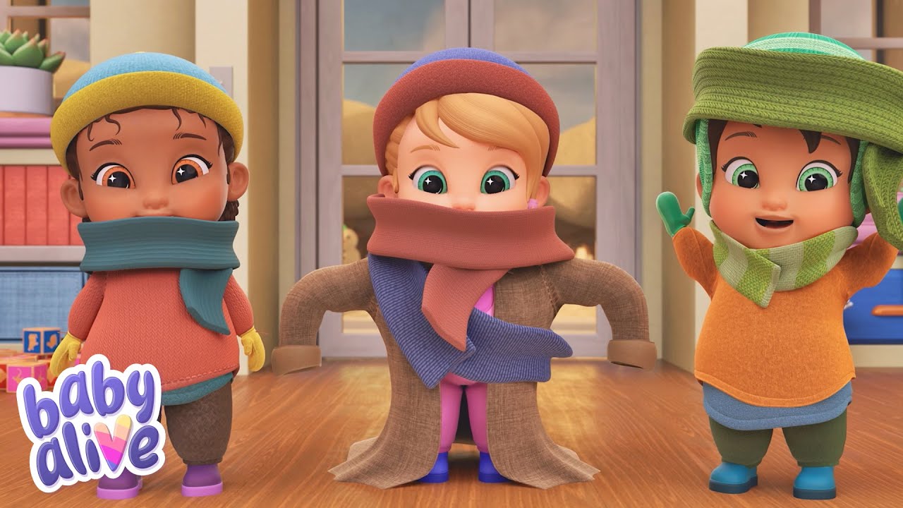 Babies learn about temperature 🔥❄️ Baby Alive Official 🍼 Cartoons for Kids ✨ Kids Videos 💕
