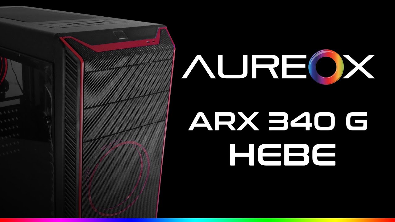 Gabinete Gamer AUREOX ARX 340 G - HEBE