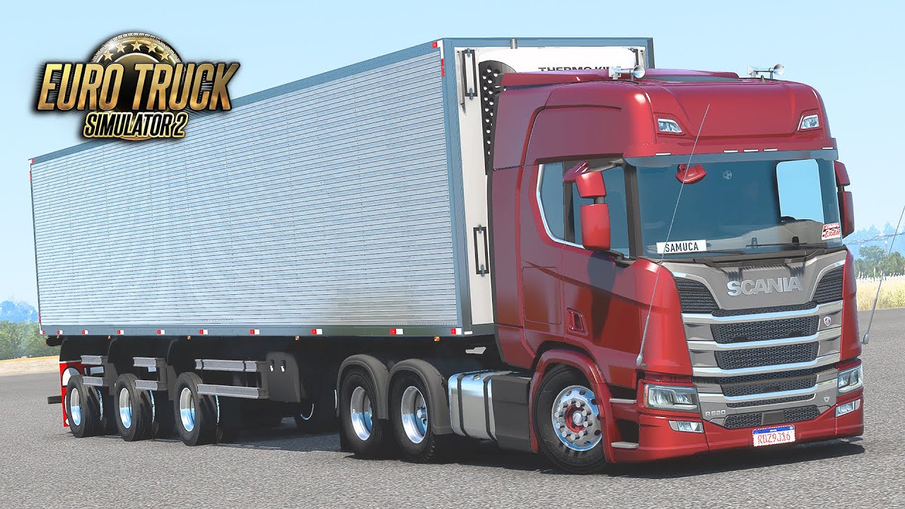 Scania R520 no Baú Refrigerado - Euro Truck 2