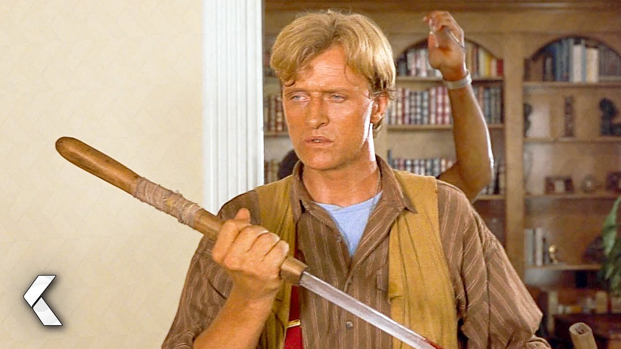 INTENSE Fight to Save Billy and His Mom - Blind Fury | Rutger Hauer