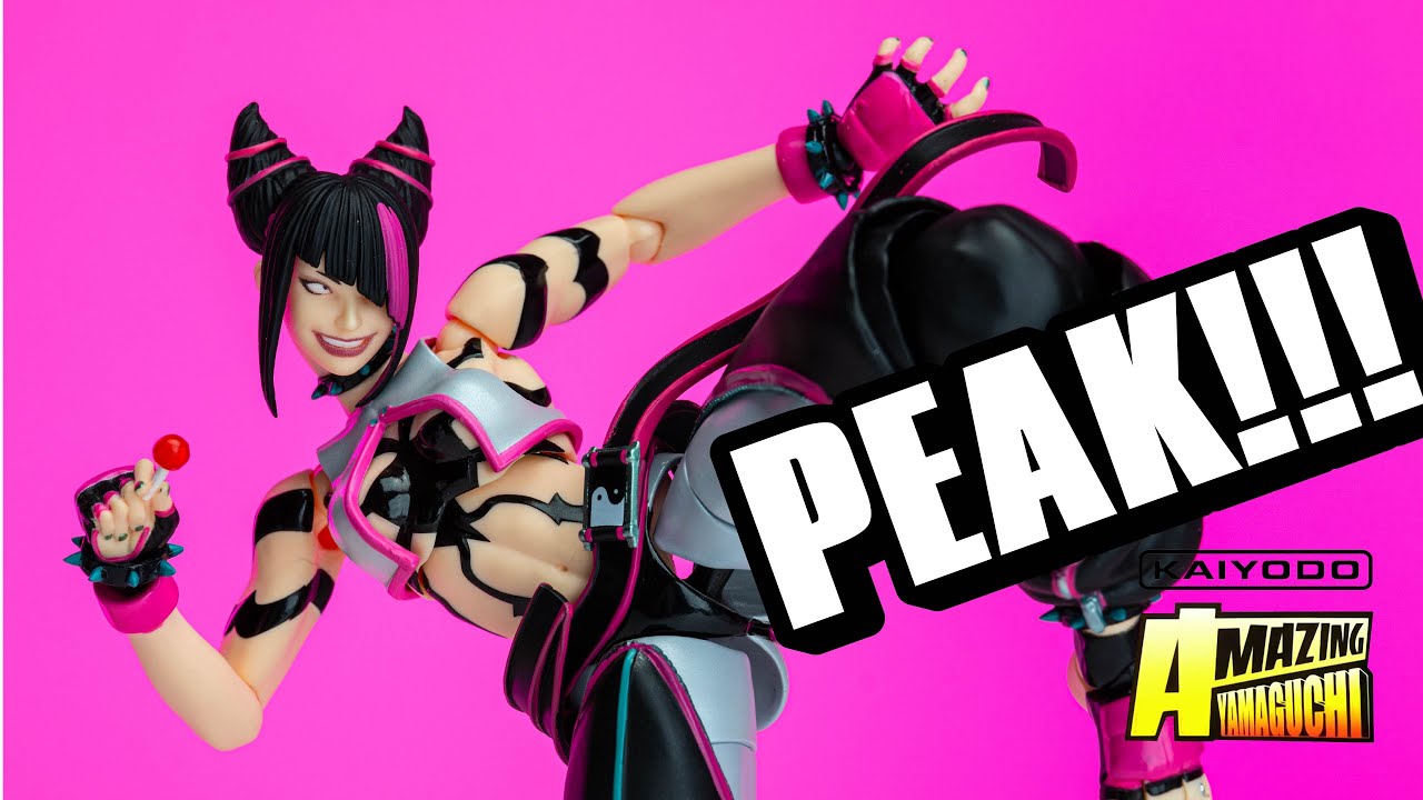 Потрясающий обзор Yamaguchi Revoltech Street Fighter 6 JURI