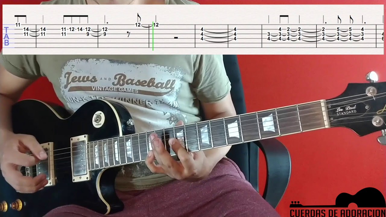 Bendito Jesús - Danilo Montero - Cover Guitarra + TAB