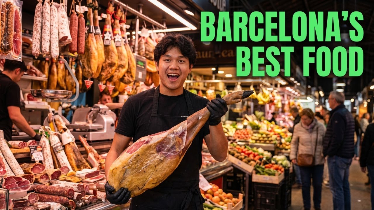 ОТКРОЙТЕ ДЛЯ СЕБЯ ЛУЧШИЕ ПРОДУКТЫ Барселоны на рынке LA BOQUERIA!