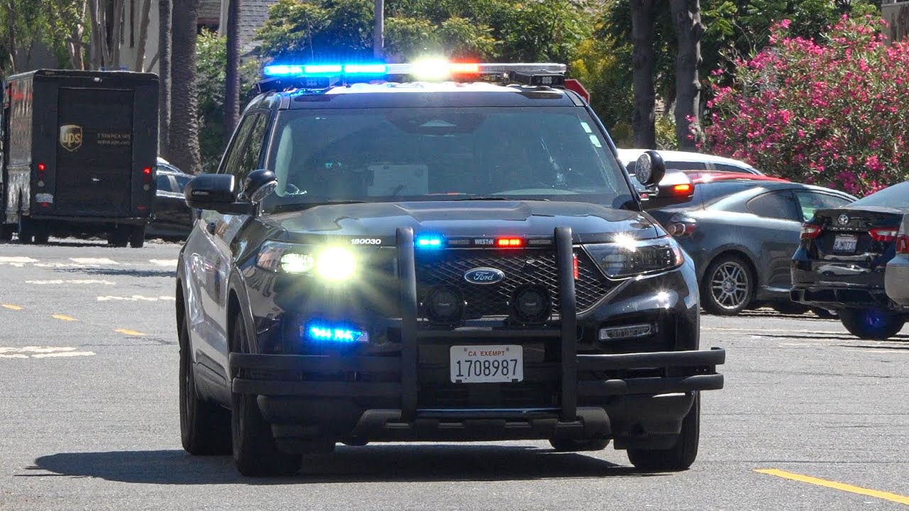 2025 FPIU! Long Beach Police Units Responding Code 3!