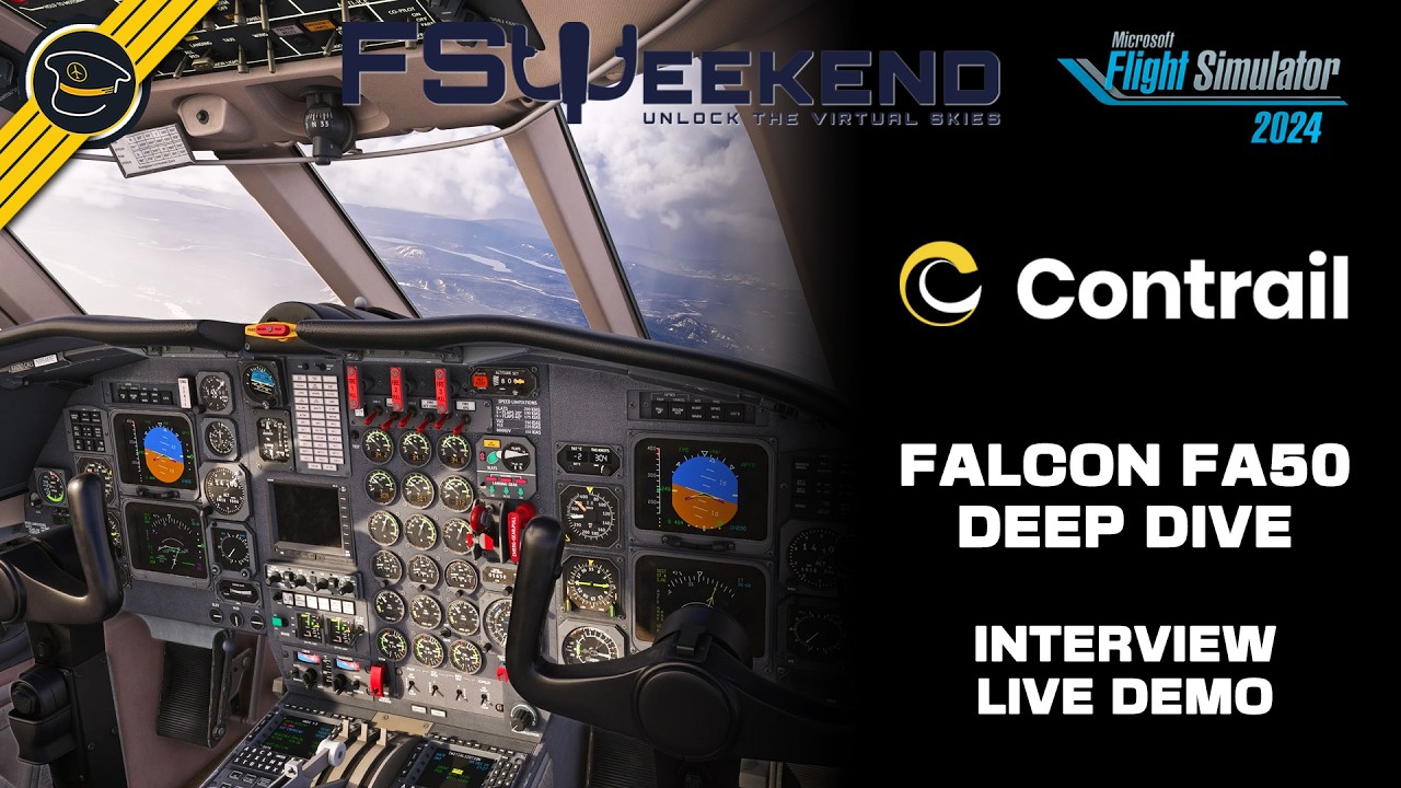 Подробный обзор Contrail Falcon FA50 &mdash; демонстрация в реальном времени, полный обзор и интервью с...