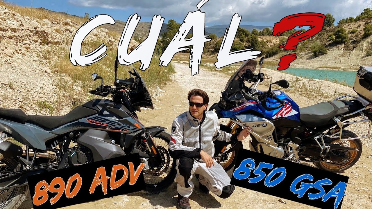 BMW F 850 GS ADVENTURE vs KTM 890 ADVENTURE ¿cuál?