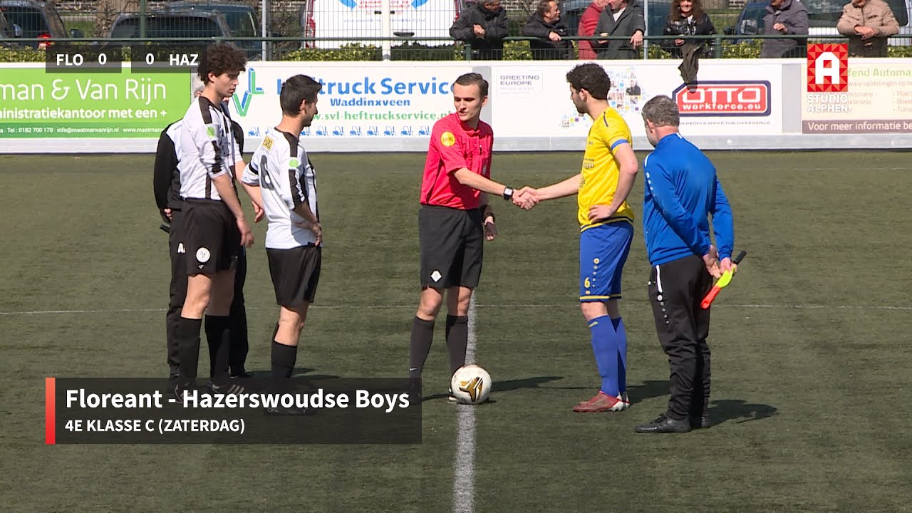 Samenvatting Floreant - Hazerswoudse Boys (zaterdag 2 april)