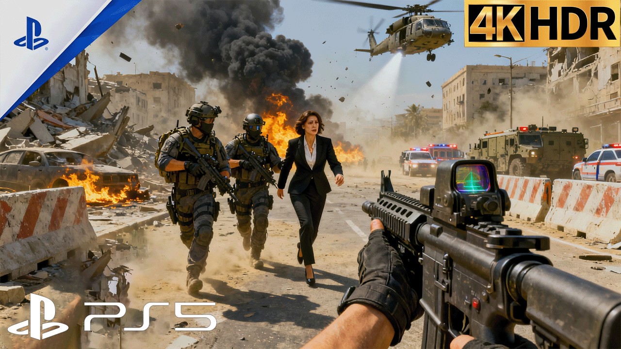 Спасение захваченного офицера | Call of Duty Modern Warfare II (PS5) УЛЬТРА графика