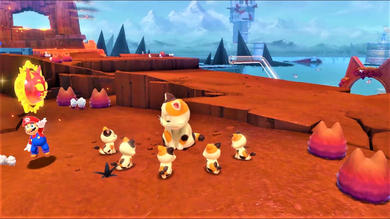 ALL LOST KITTENS - Cat Shine Locations | Super Mario 3D World + Bowser&rsquo;s Fury