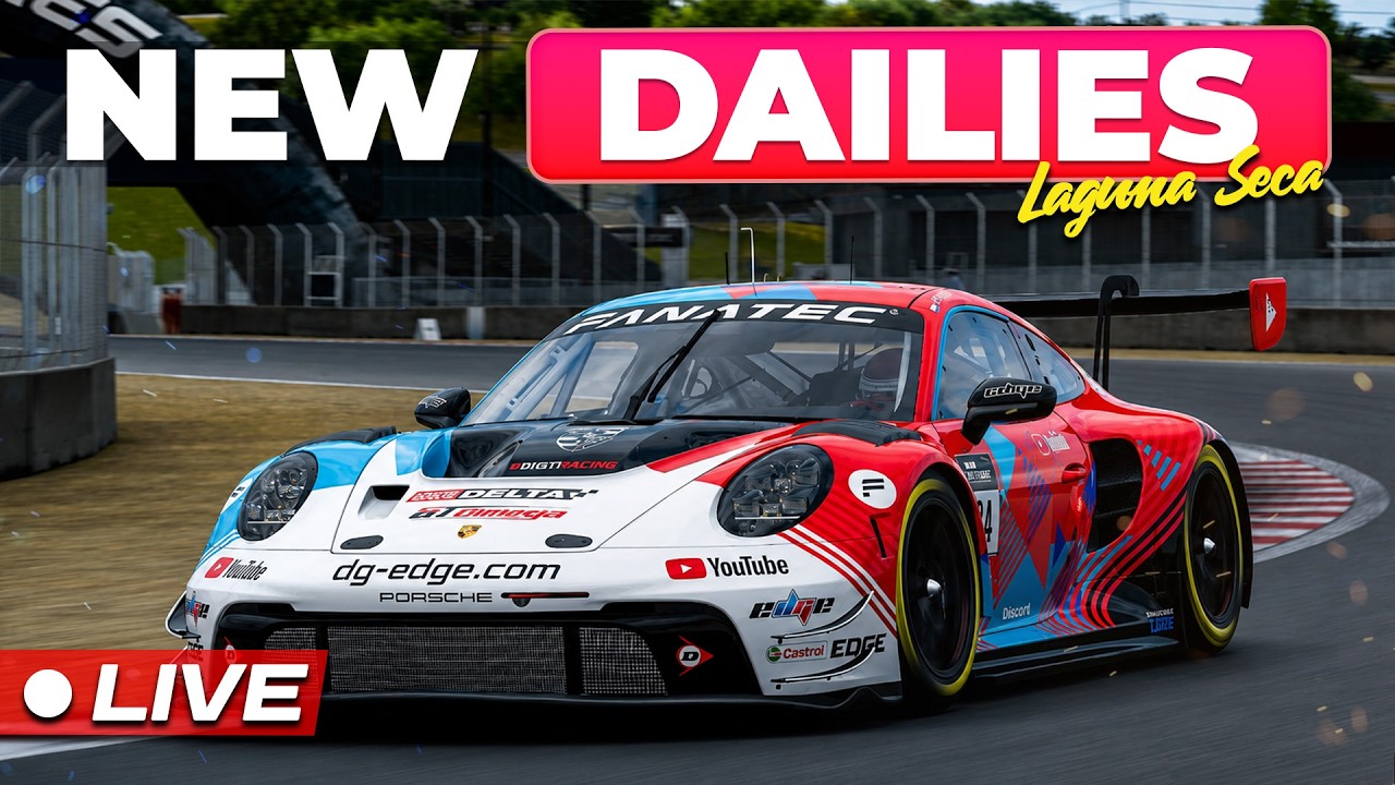 🔴 GT7 | New Week of Daily Races - Laguna Seca | Live 🔴