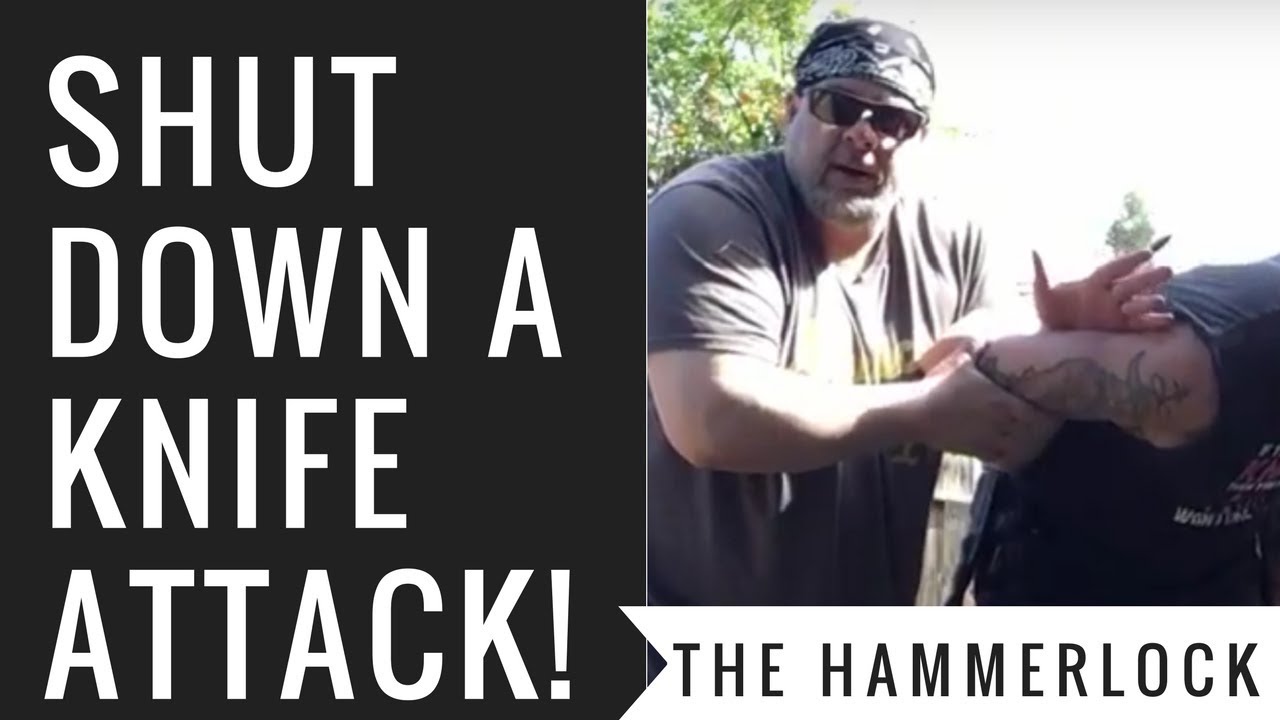 Shut down a knife attack! The Wedge In Hammerlock