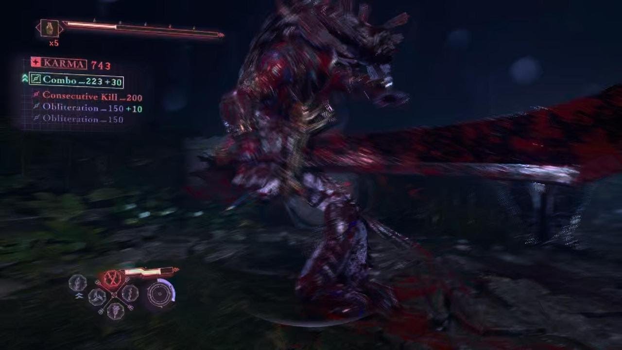 NINJA GAIDEN 4 practicing