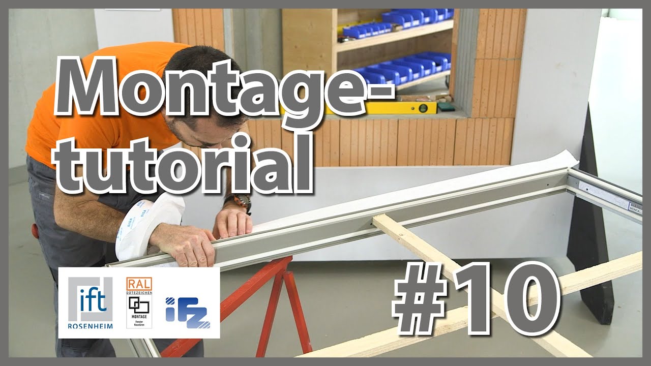 Fenster einbauen mit Montagezargen | Montagetutorial 10