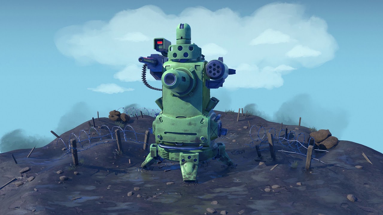 Chubby Tank - Metal Slug 3D Artwork