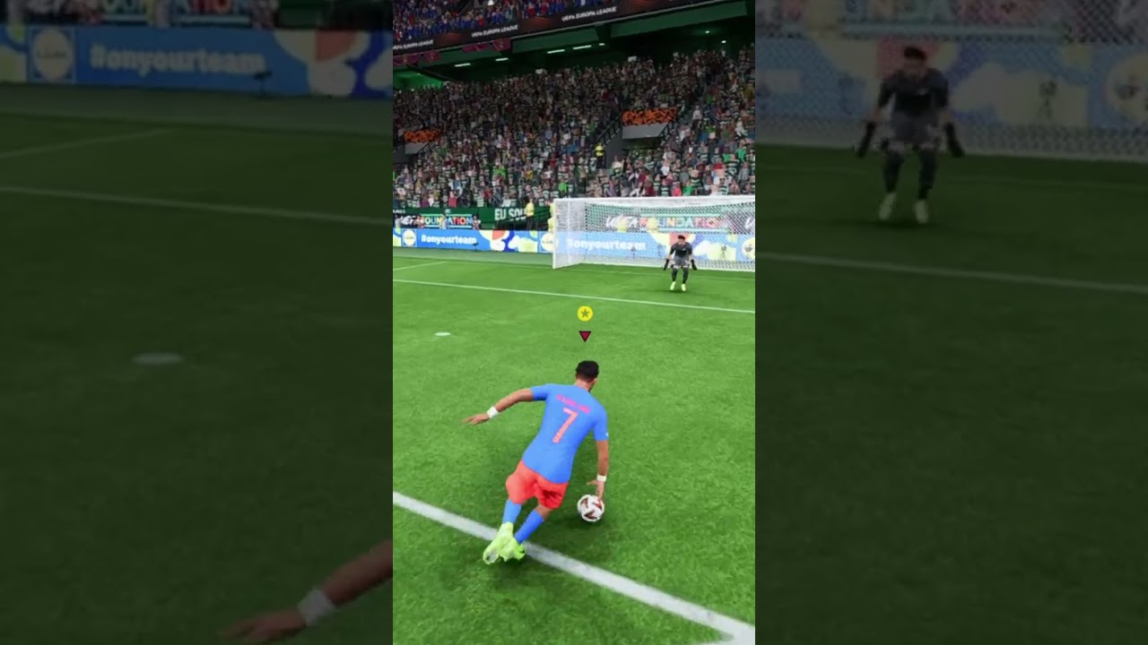 PARTEA 1-SPORTING vs FCSB #fc25 #fifa #playercareer #marocanu  #easports #fcsb #steauabucuresti