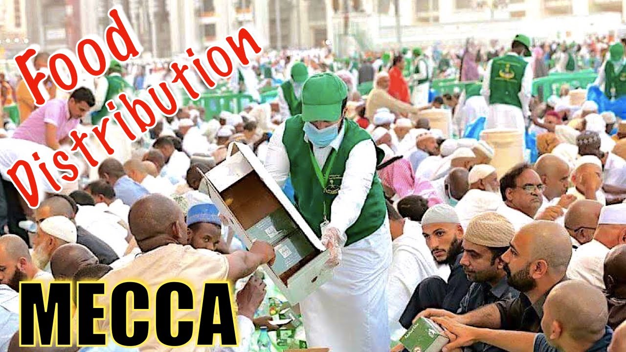 iftar Distribution  Around Masjid Al Haram  |Saudi Arabia