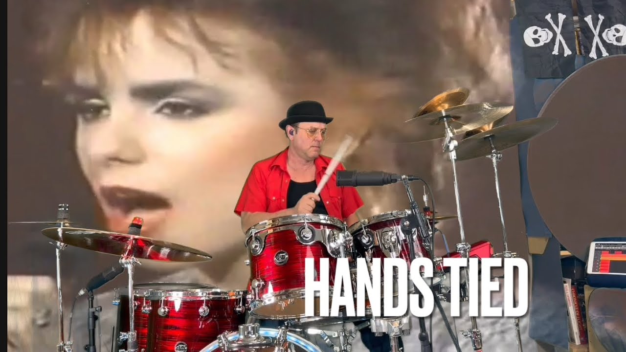 Scandal / Patty Smyth - Hands Tied ,a vintage 80s drum cover 