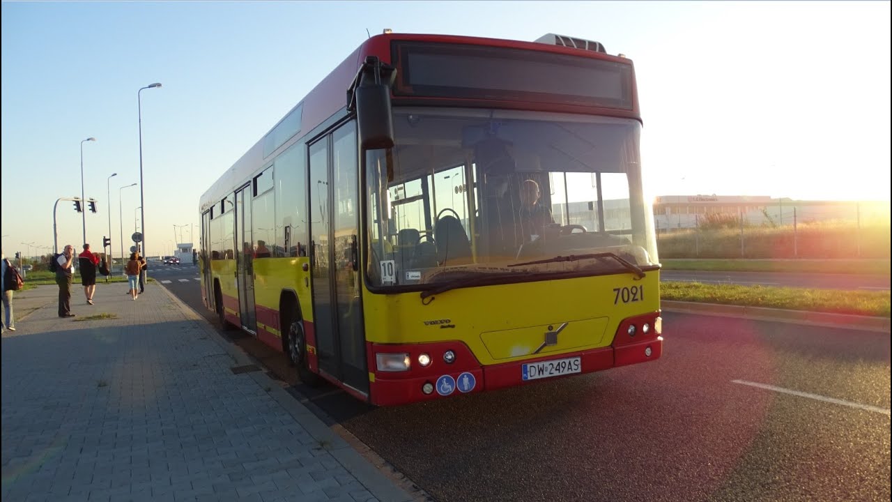 Linia 607 Wrocław - TIMELAPSE - trasa zmieniona