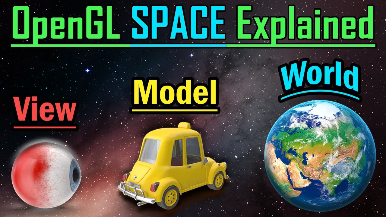 Why is OpenGL Space so much SIMPLER than you’ve EVER Imagined?