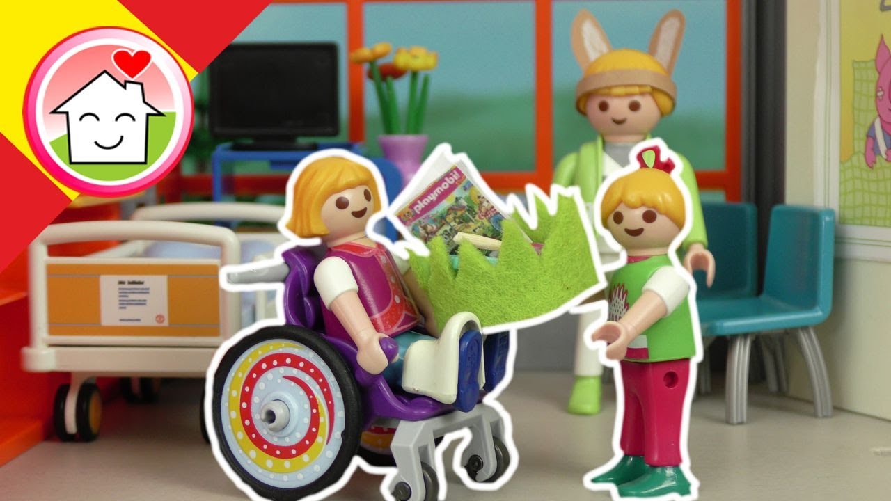 Playmobil en español Semana Santa en el hospital - La Familia Hauser