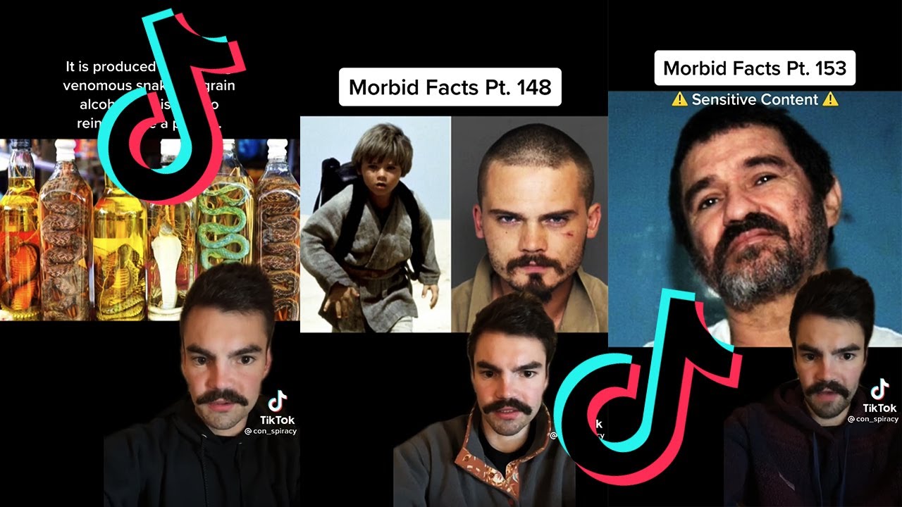 MORBID FACTS 👨🏻 CON_SPIRACY TIK TOKS #2 /// best tik tok morbid facts!!