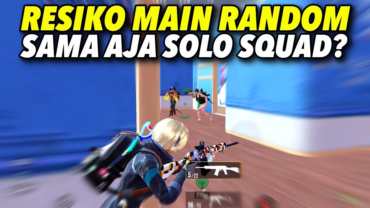 RESIKO MAIN SQUAD RANDOM !! HARUS BISA GENDONG TIM?