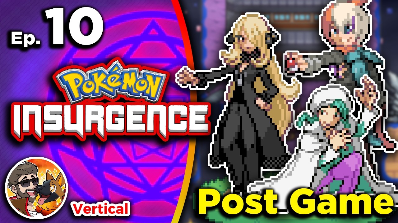 Pokemon Insurgence! The POST GAME! Ep. 10🔴LIVE Vertical!