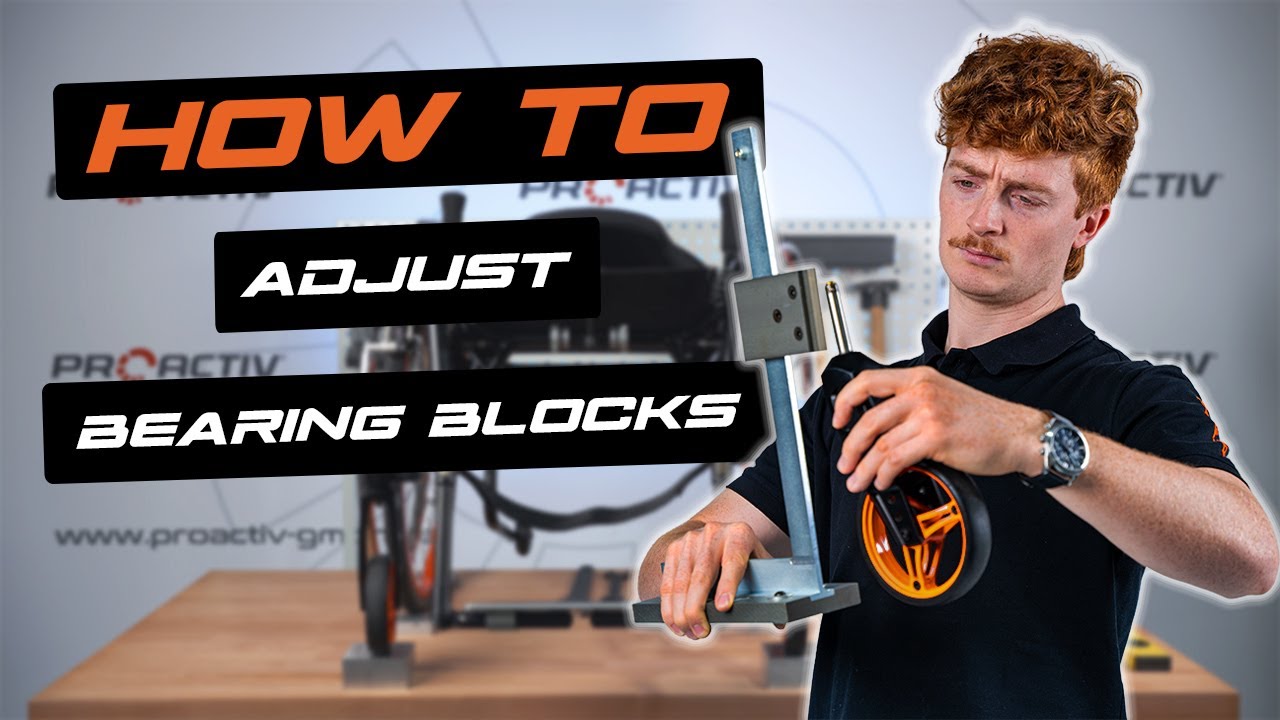 Einstellen des Lenkrad-Lagerblocks