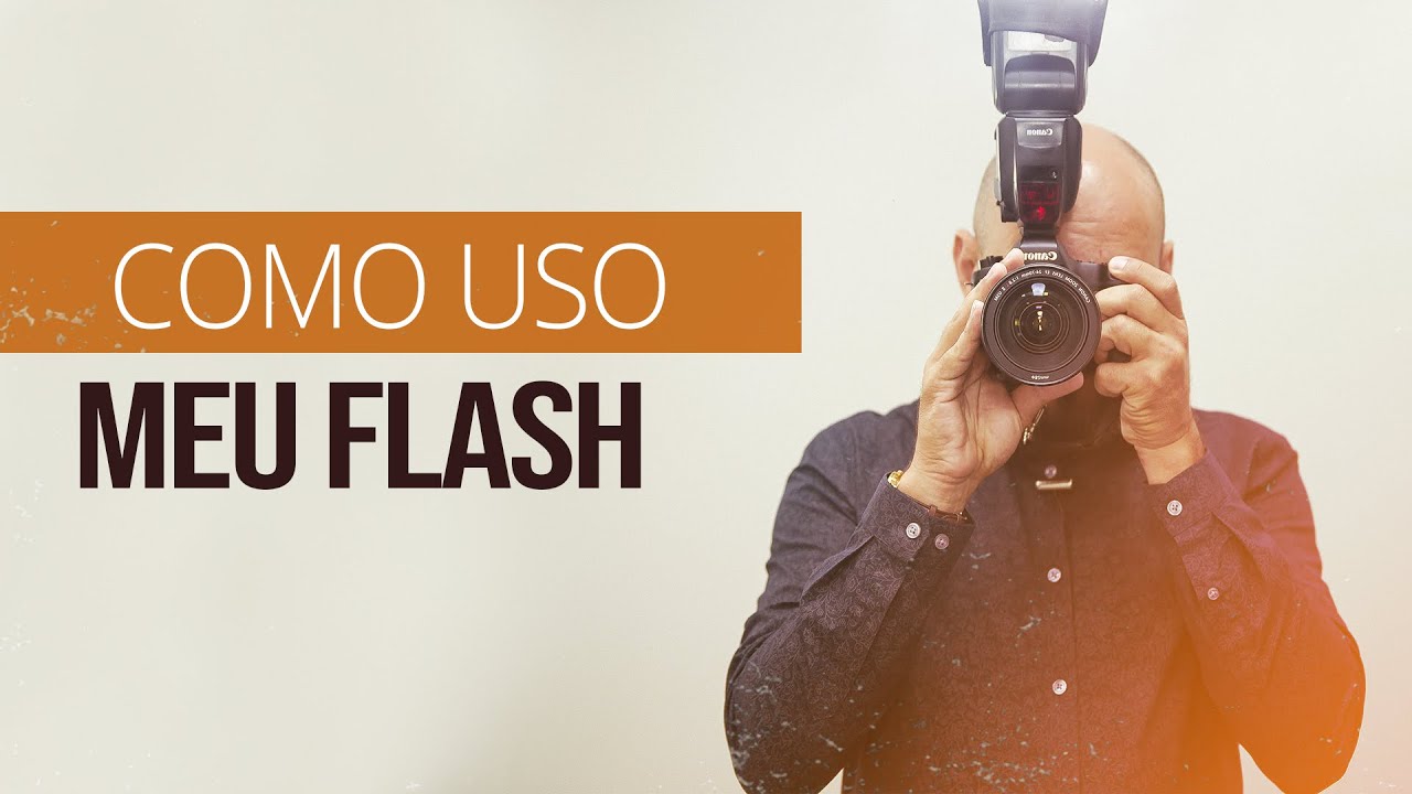 Como uso meu flash - Modo e rebatedor que utilizo.