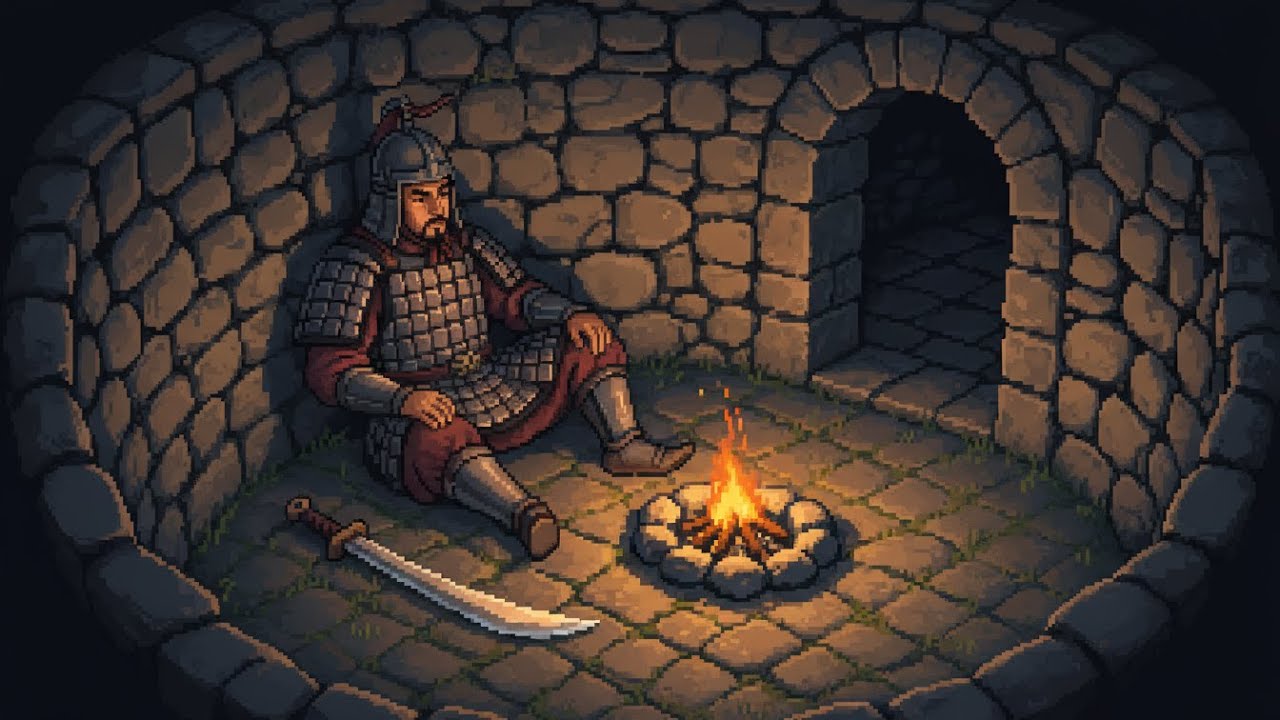 Rest, you're safe here..