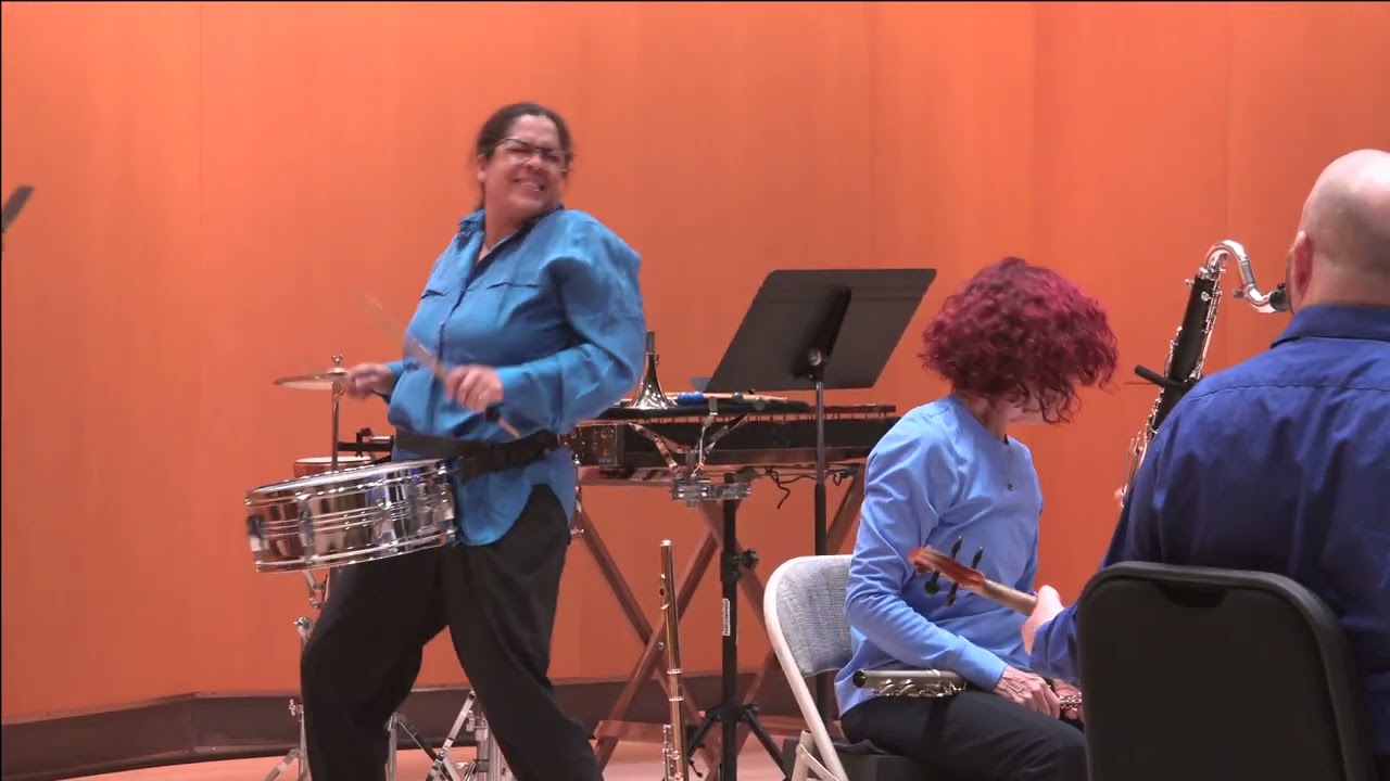 Tania Leon:  Premutation Seven Members of  MusicaNova Orchestra