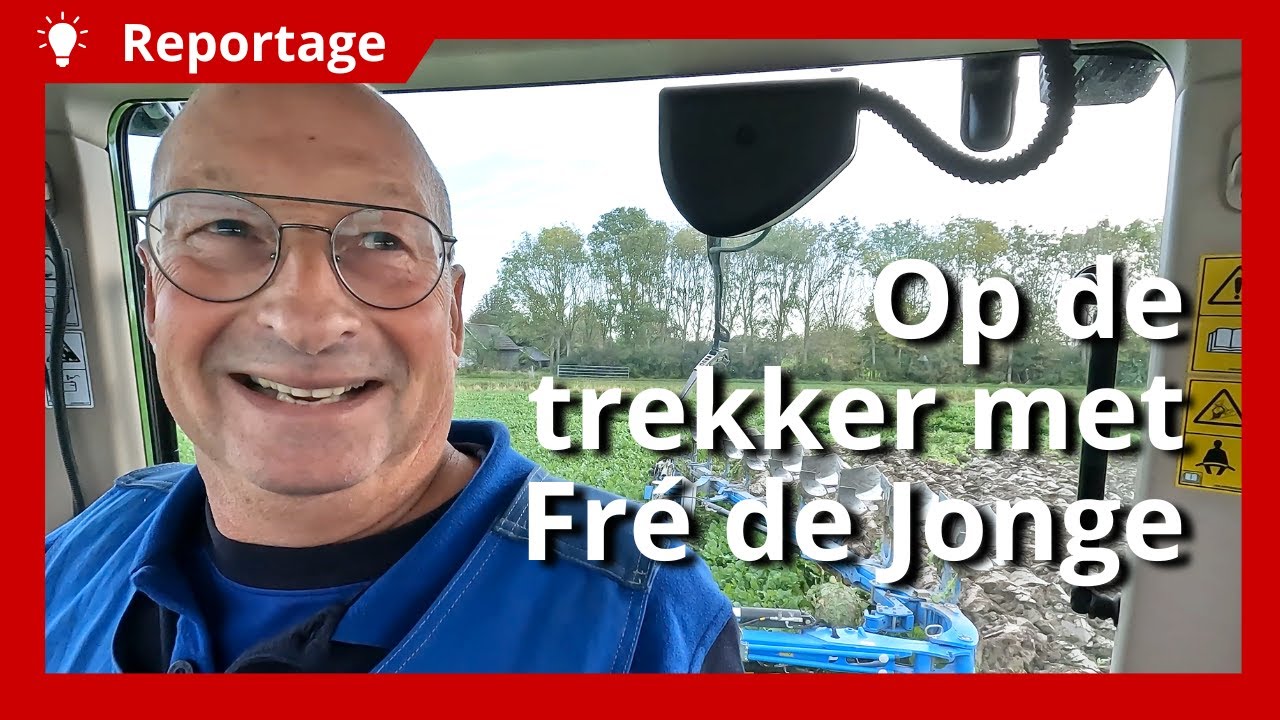 Fré op een Fendt 1050: 'Ploeg al van kinds af aan'