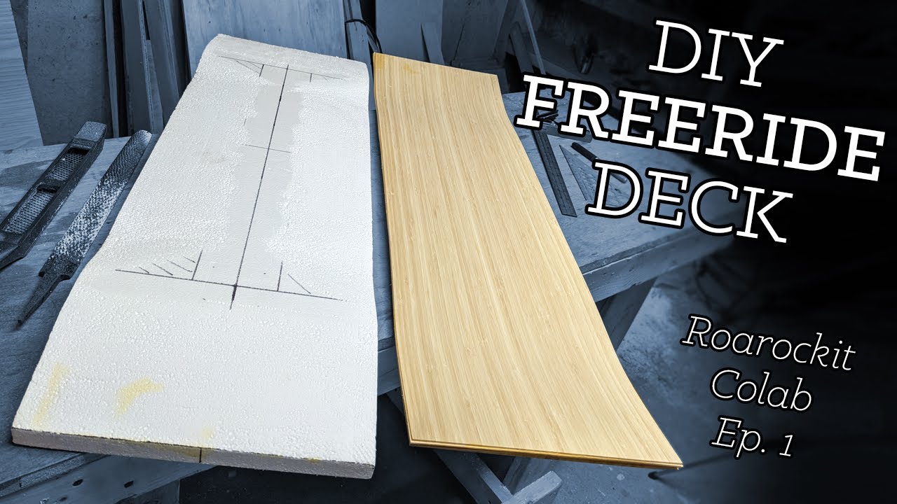 Prototyping a Freeride Longboard Deck - #roarockit Collab ep. 1