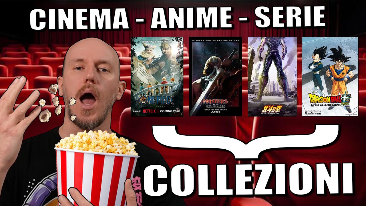 2026: COLLEZIONISMO vs Anime, Film e Telefilm! Lego e Action figure
