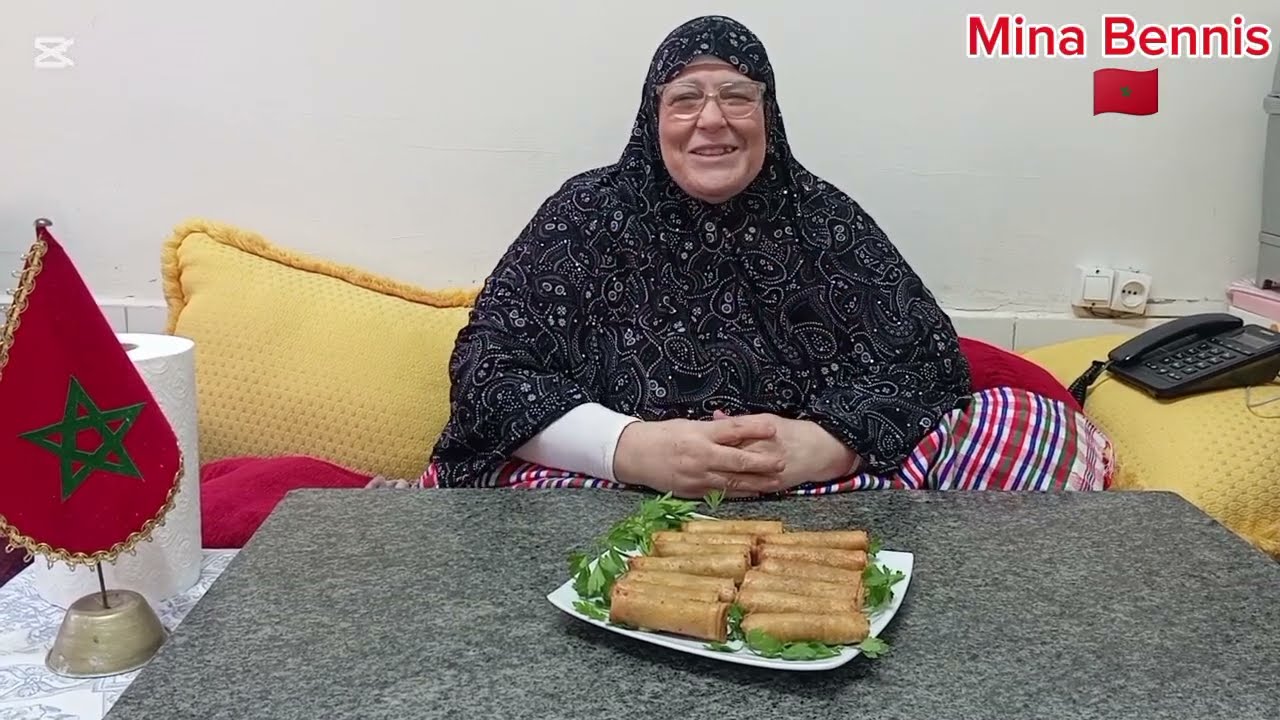 سيكار بالبطاطس او طون مع مينة بنيس 🇲🇦