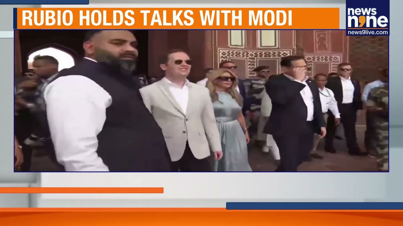 Marco Rubio Visits Taj Mahal Ahead of Quad Summit in India
