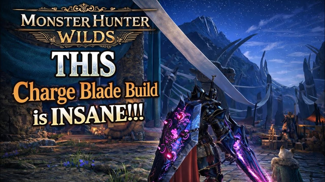 Этот билд для Charge Blade просто невероятен! (Monster Hunter Wilds)