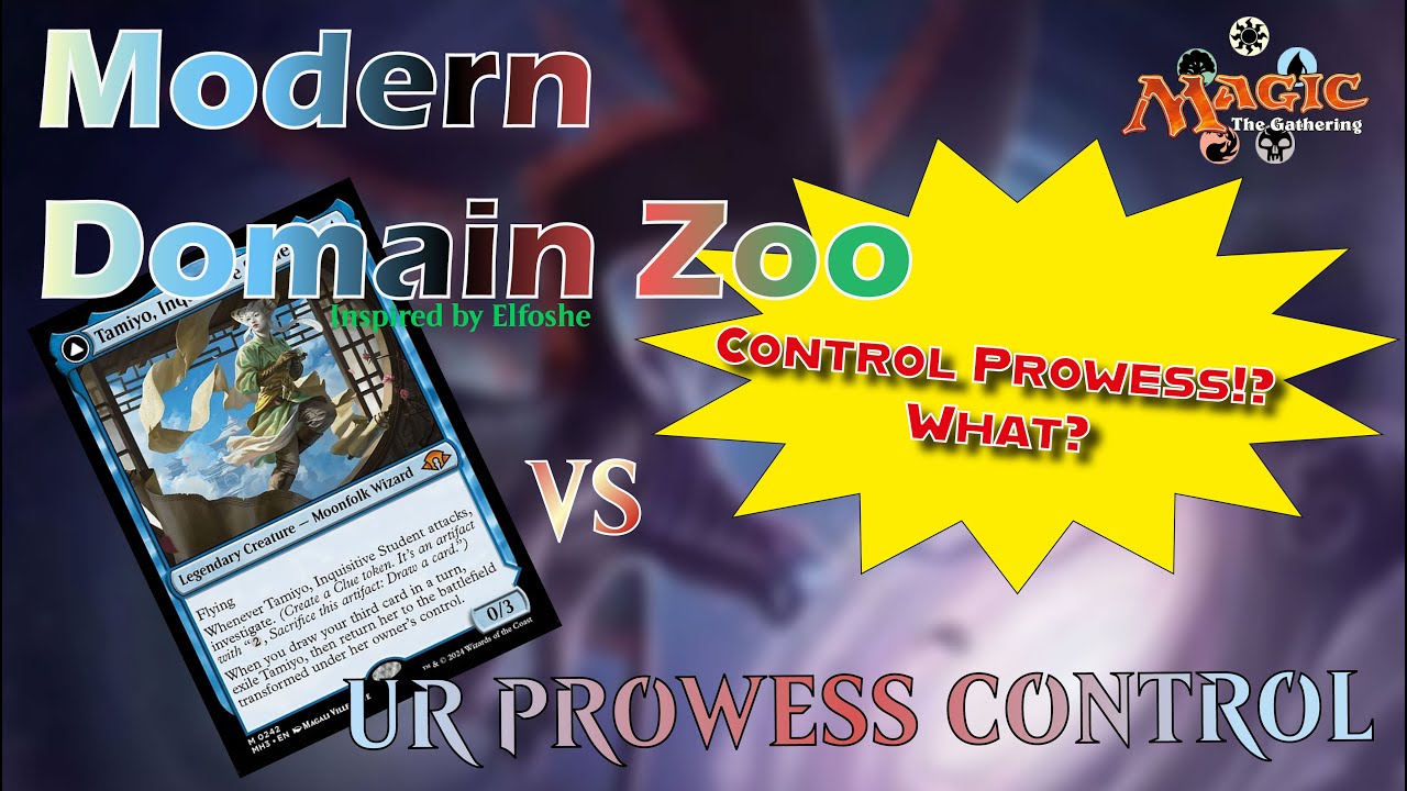 Domain Zoo vs Prowess Control – Modern MTGO League Match #3 | Gameplay & Tips