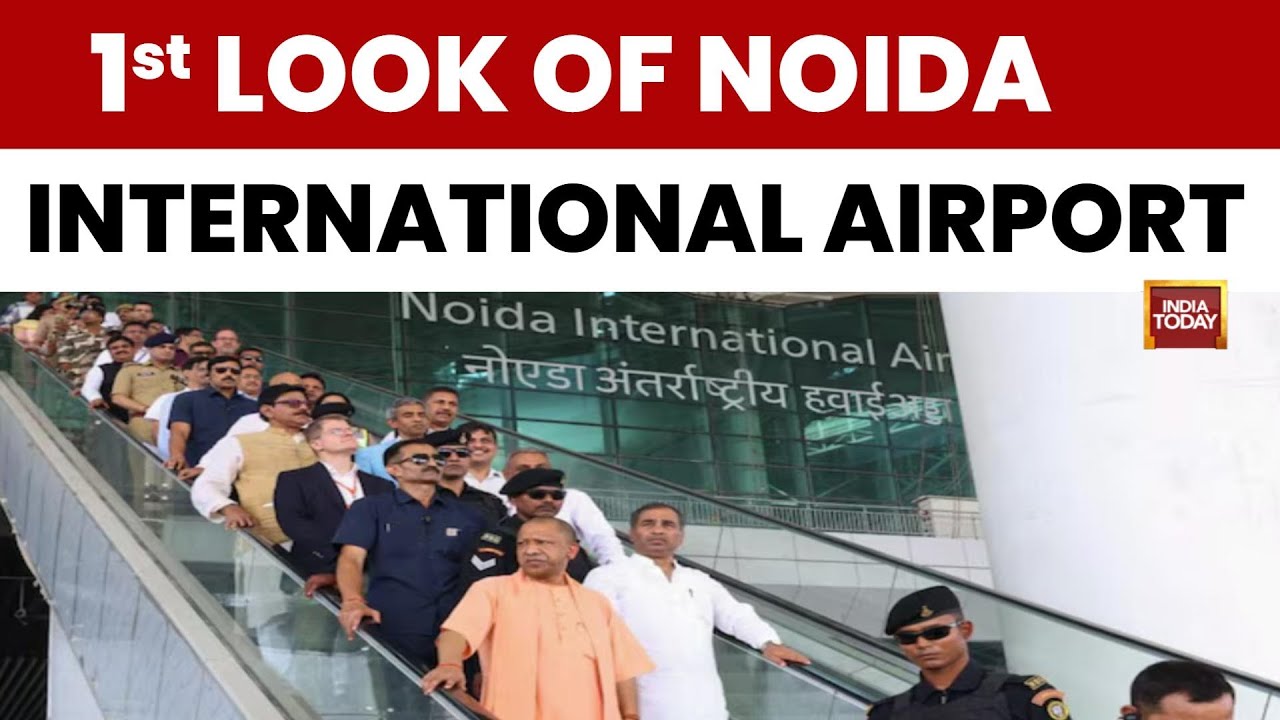 Yogi's Mega Infra Push: Noida's Jewar International Airport Set To Be Inaugurated By November