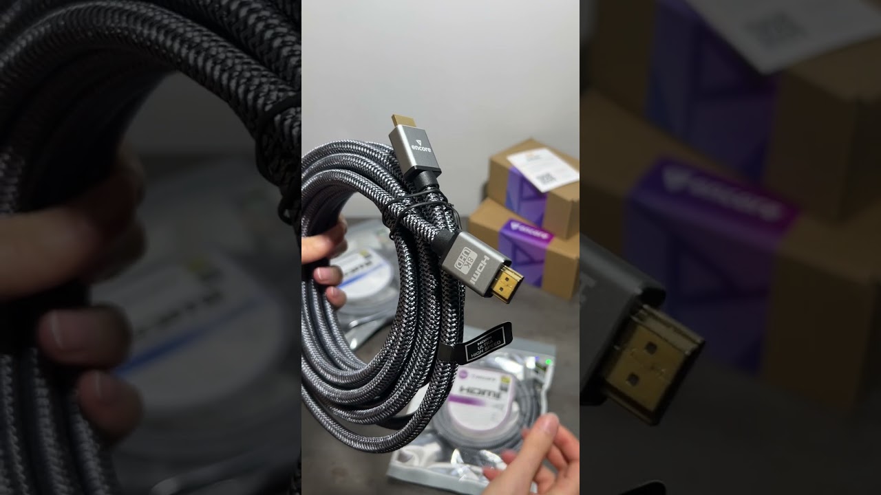 Cabo HDMI 2.1 8K Com Certificado Ultra High Speed