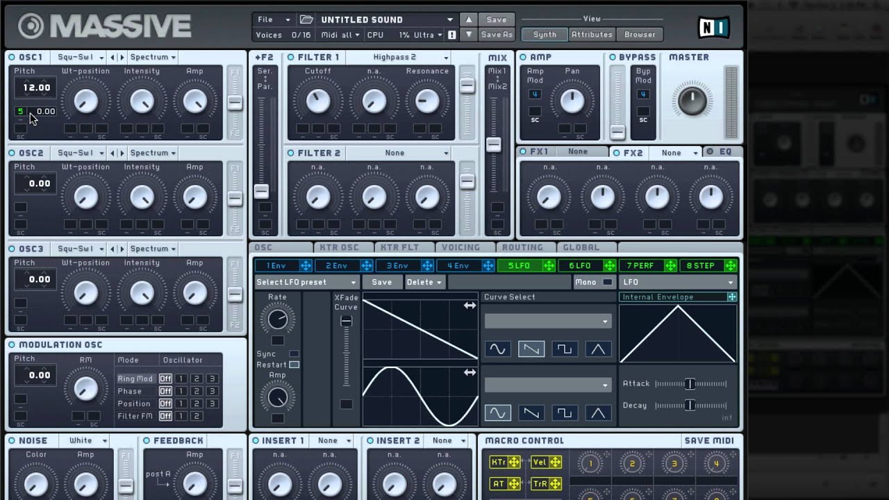 Sub Focus - Timewarp Tutorial - Massive