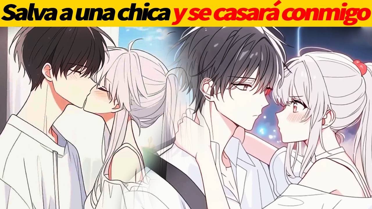 LA PEQUEÑA MENDIGA QUE RESCATÉ hace diez años era hija de un hombre rico#otaku #romanceanime