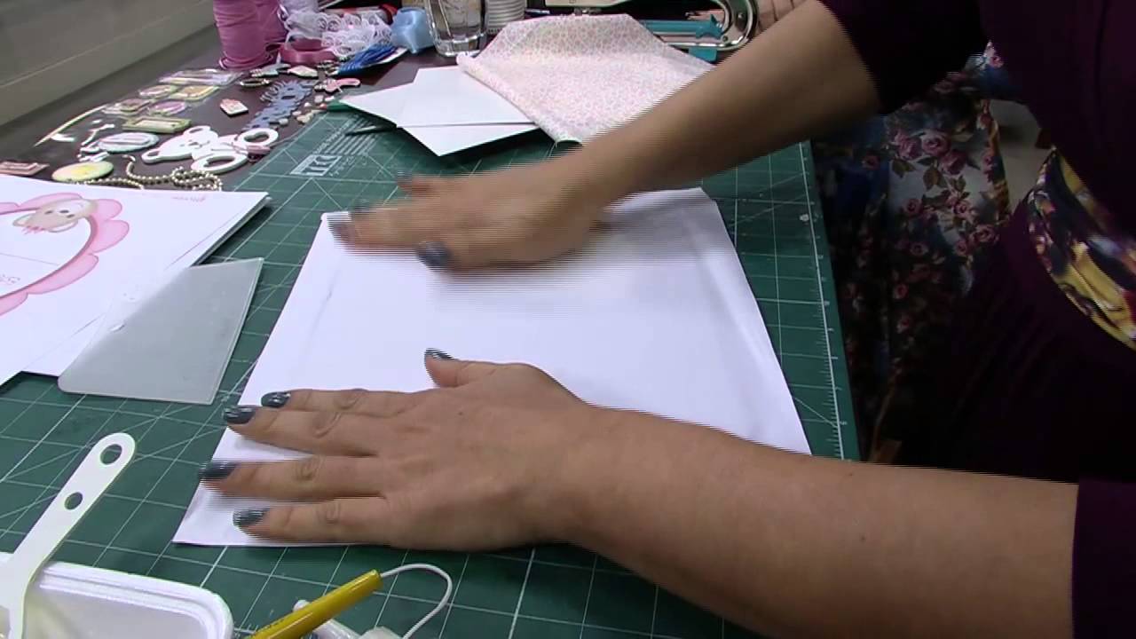Mulher.com 01/07/2014 - Livro do Bebe Cartonagem por Ane Matos - Parte 1