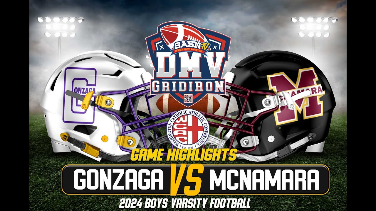 Gonzaga Eagles Vs McNamara Mustangs Varsity Game Highlights